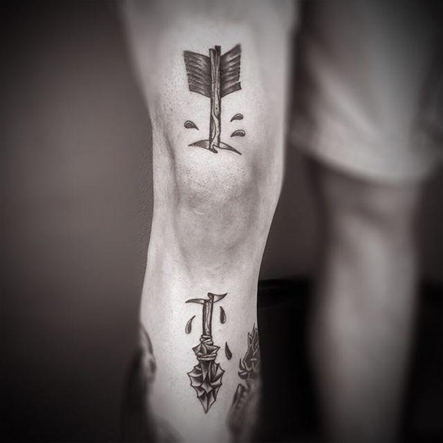 100 Male Tattoos on Leg (Finest Photos!)