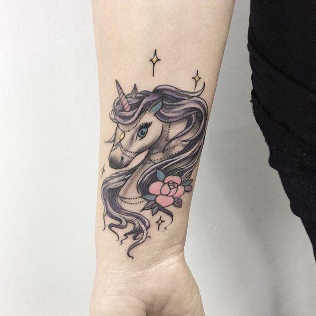 70 Unicorn Tattoos (probably the most stunning pictures!)