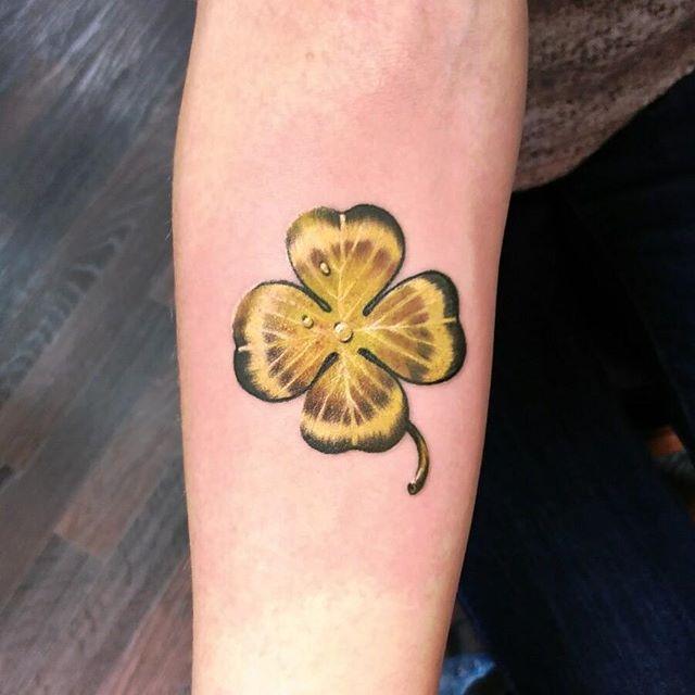 65 Inventive and Inspiring Clover Tattoos