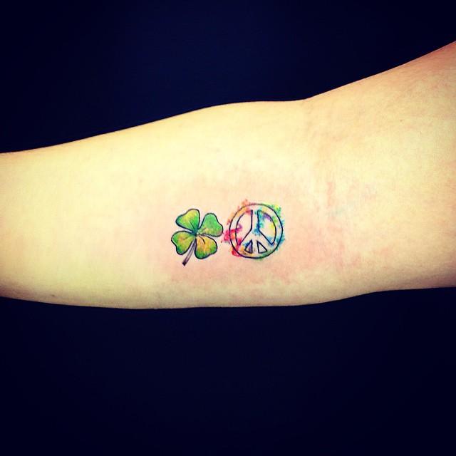 65 Inventive and Inspiring Clover Tattoos