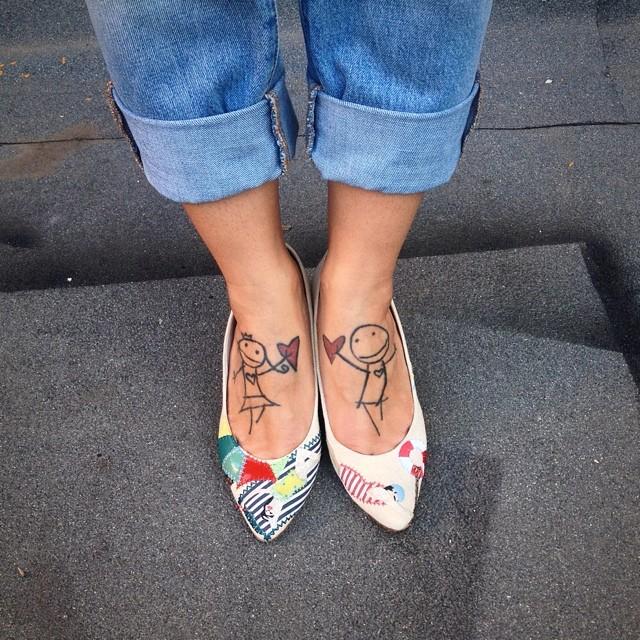 100 Tattoos on the Foot - Stunning and Inspiring Photographs