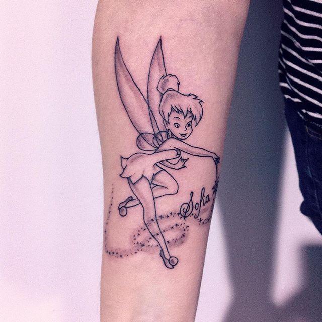 50 Fairy Tattoos Tinkerbell