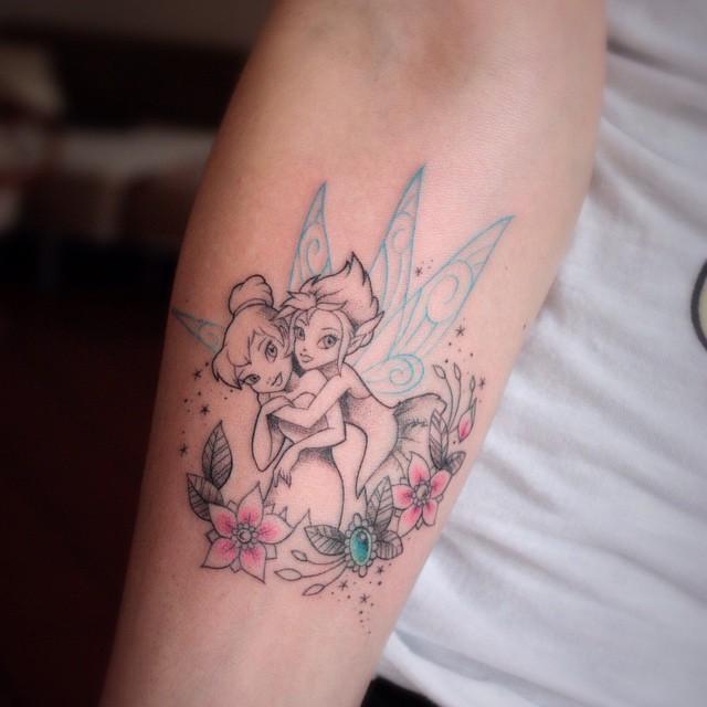 50 Fairy Tattoos Tinkerbell