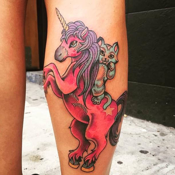 70 Unicorn Tattoos (probably the most stunning pictures!)