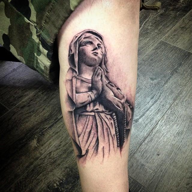 65 Tattoos of the Virgin Mary