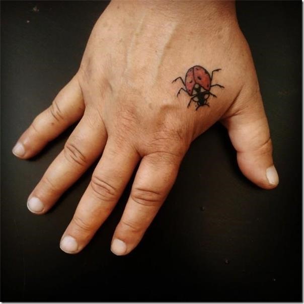 Ladybug tattoos