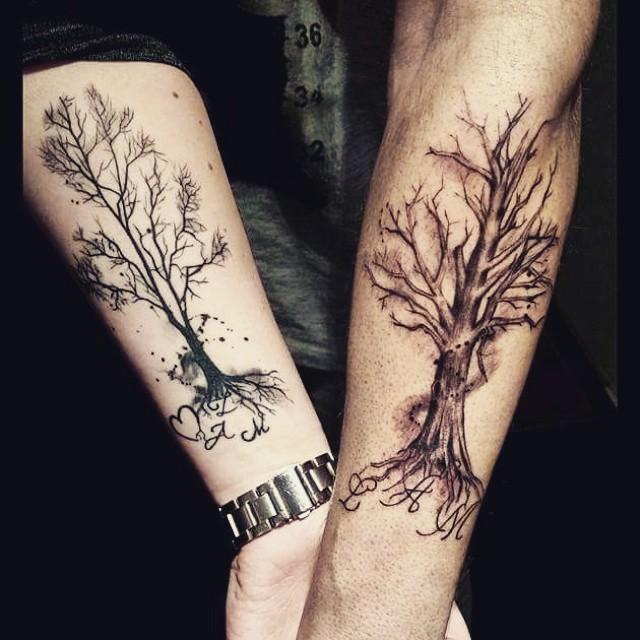 85 Household tattoos representing the union of family members