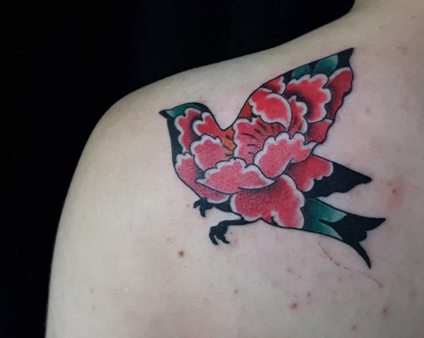 Peonies Tattoos: 21 concepts with which means
