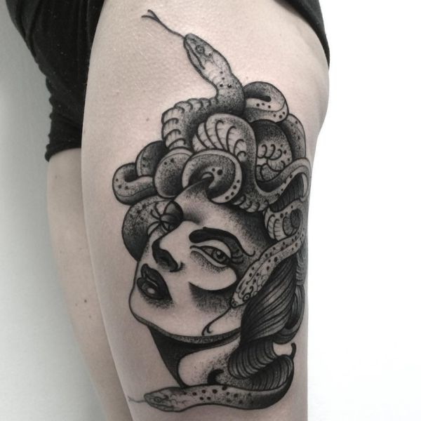 Medusa Tattoos: 20 concepts with that means