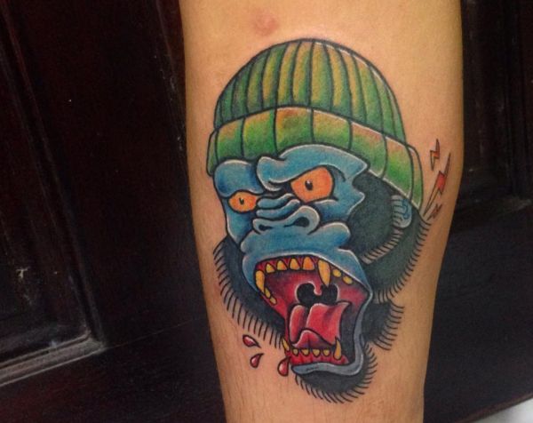 29 monkey tattoo concepts: footage and meanings