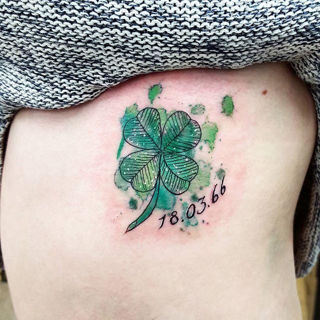 65 Inventive and Inspiring Clover Tattoos