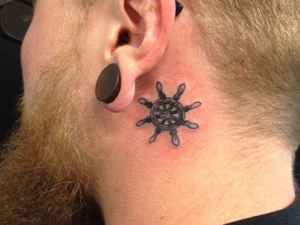 Ship Wheel Tattoos Designs and Meanings