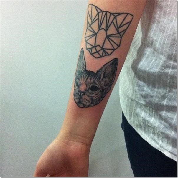 Tattoos for cat lovers