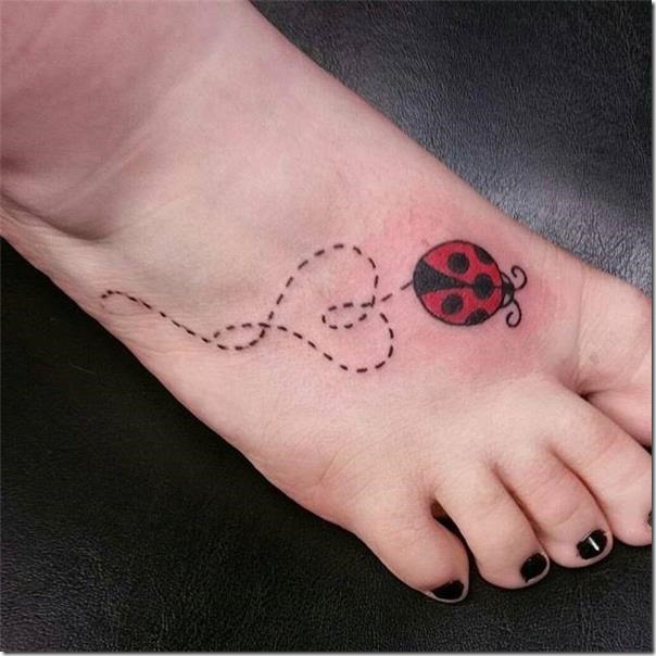 Ladybug tattoos