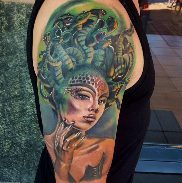 Medusa Tattoos: 20 concepts with that means