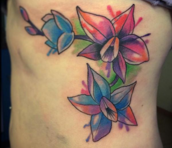 Orchid Tattoos - 25 Concepts, Meanings and Designs