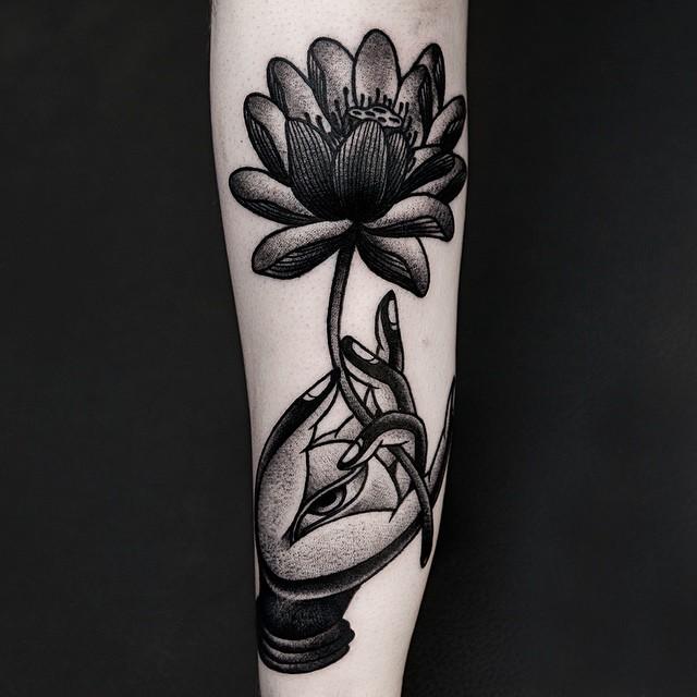 65 Stunning and Inspiring Lotus Flower Tattoos