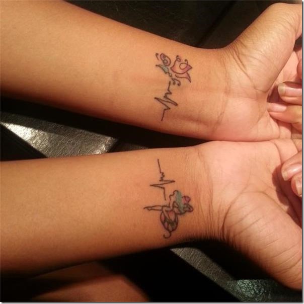 Lovely and galvanizing fairy tattoos