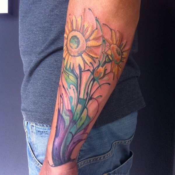 21 Sunflower Tattoo Concepts - Pictures and That means