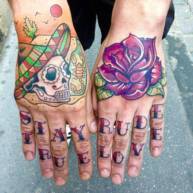 80 Tattoos on the Lovely Hand (the most effective images!)