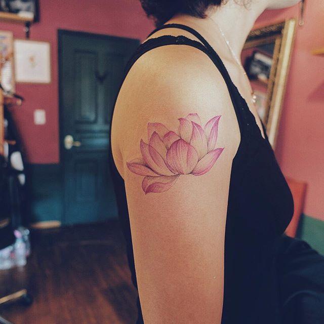 65 Stunning and Inspiring Lotus Flower Tattoos