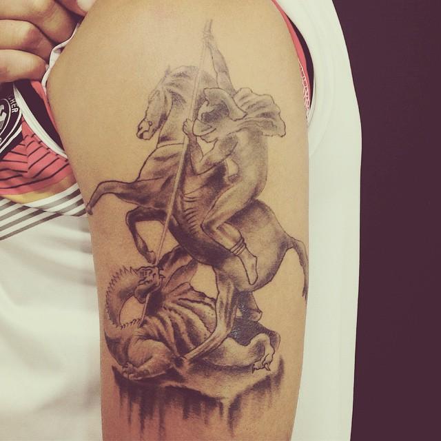 50 Tattoos of Saint George