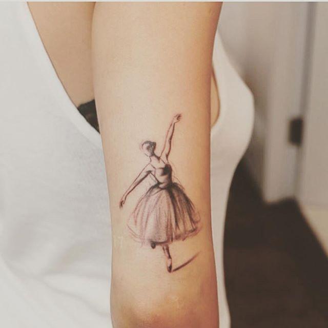 60 Ballerina Tattoos » Nexttattoos