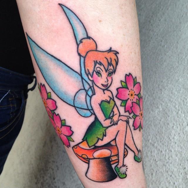 50 Fairy Tattoos Tinkerbell