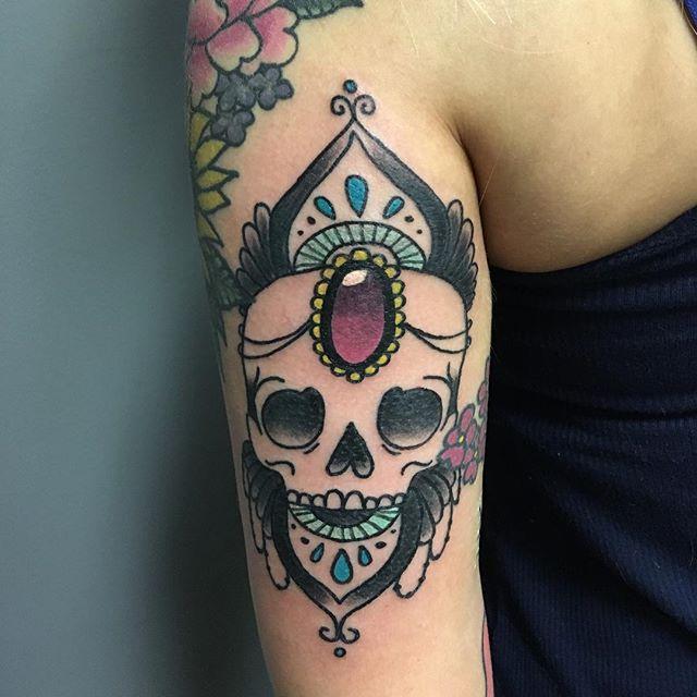 60 Mexican cranium tattoos
