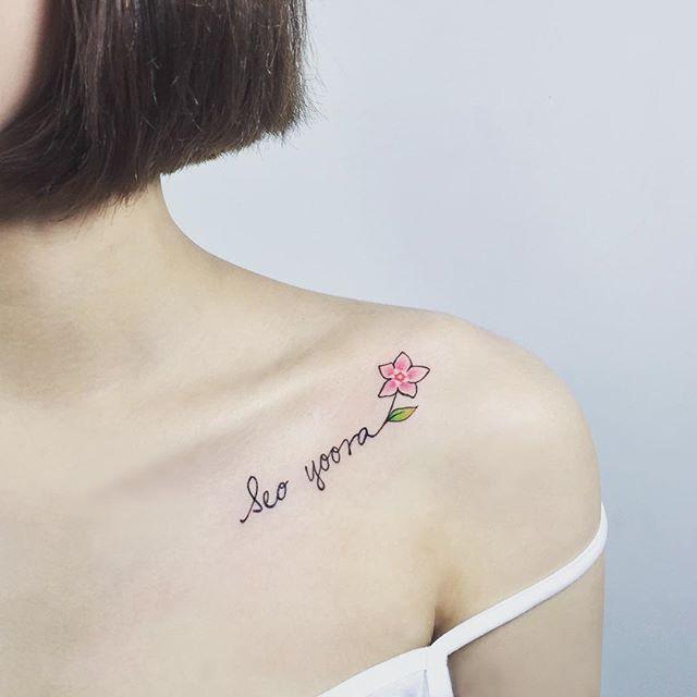 180 Delicate Feminine Tattoos - Lovely Photos