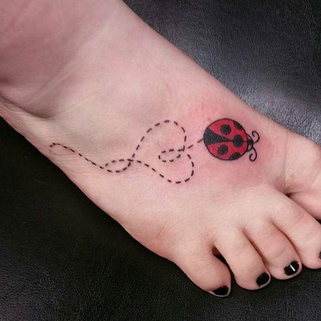 50 Tattoos of Ladybugs