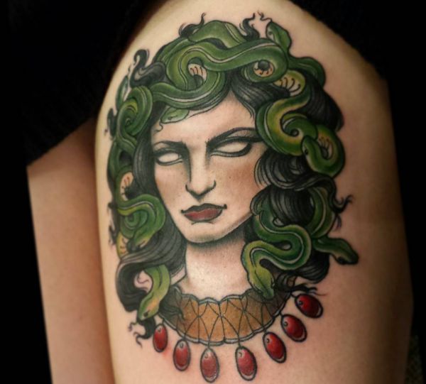 Medusa Tattoos: 20 concepts with that means