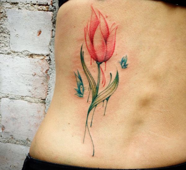 24 stunning tulip tattoos and their meanings