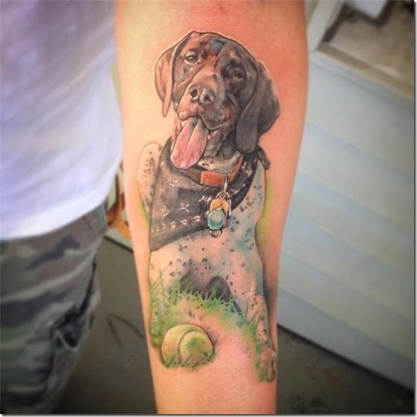 Tattoos for canine lovers