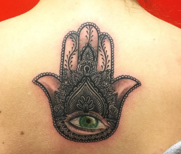 Hamsa (The Hand of Fatima) Tattoo - Which means & 30 Concepts