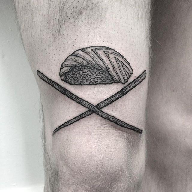 65 Tattoos for Meals and Gastronomy Lovers