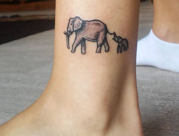 30 excellent elephant tattoos and their that means