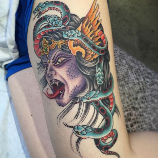 Medusa Tattoos: 20 concepts with that means