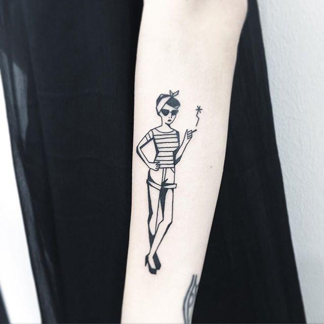 130 Feminine Tattoos on Arm