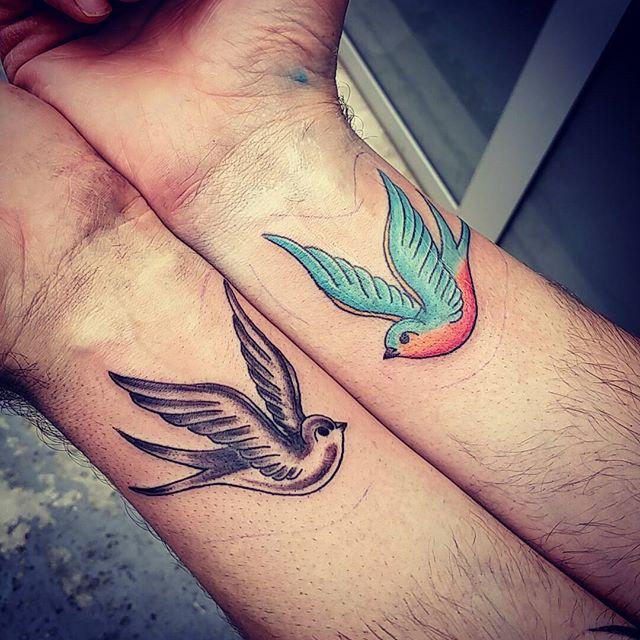 60 Swallow Tattoos