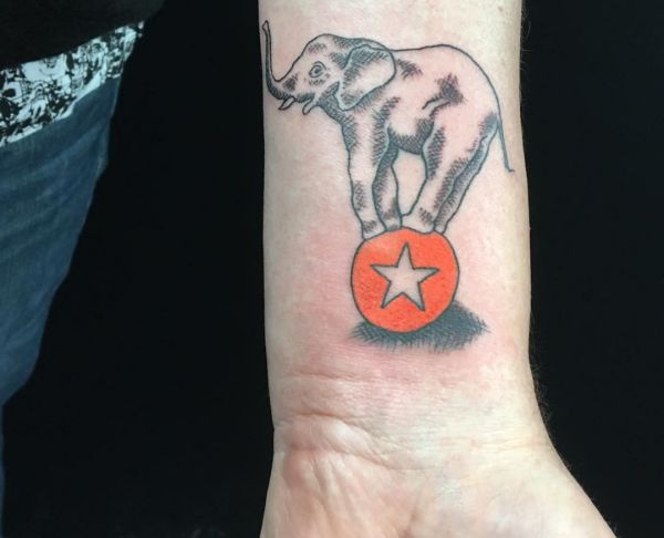 30 excellent elephant tattoos and their that means