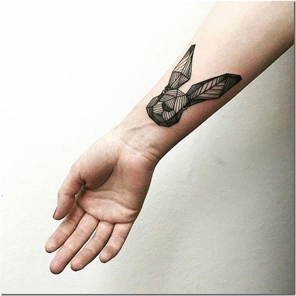 Stunning and galvanizing rabbit tattoos