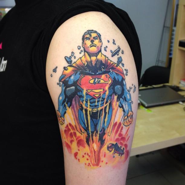 60 Superman Tattoos