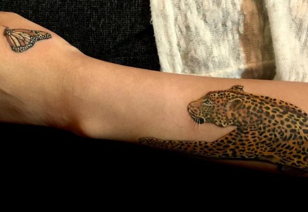 Leopard tattoos and their meanings