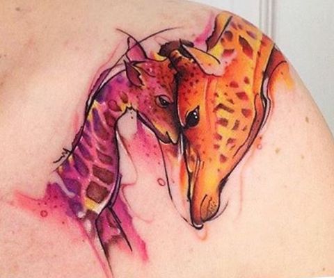 Giraffe Tattoo - Its Which means and 26 Concepts