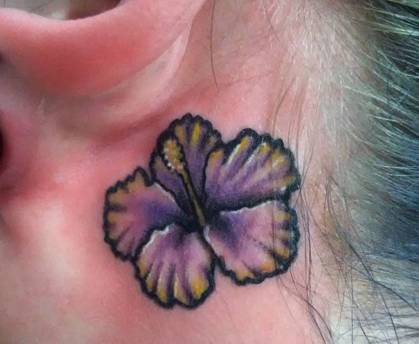 Hibiscus Tattoo Designs with meanings - 15 concepts