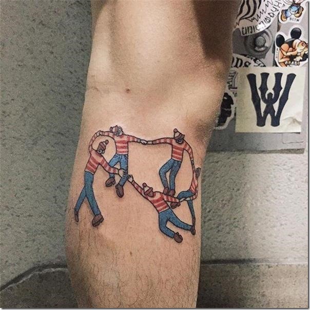 Males's Tattoos on the Leg (finest pictures!)