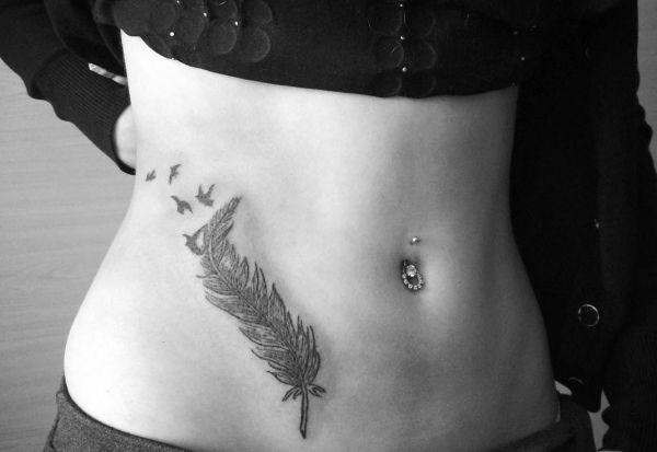 Feather Tattoos: Designs, Concepts and Meanings