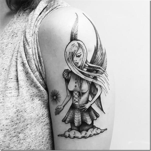 Lovely and galvanizing fairy tattoos