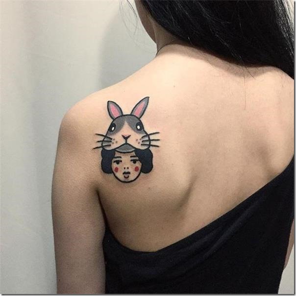 Stunning and galvanizing rabbit tattoos